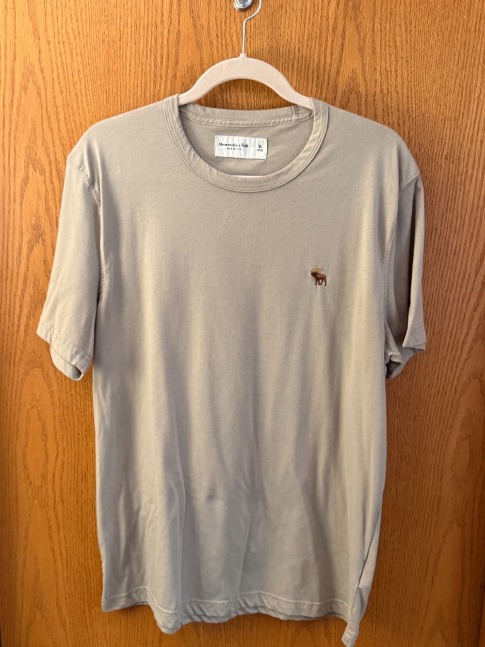 Mens XL olive green Abercrombie & Fitch t shirt